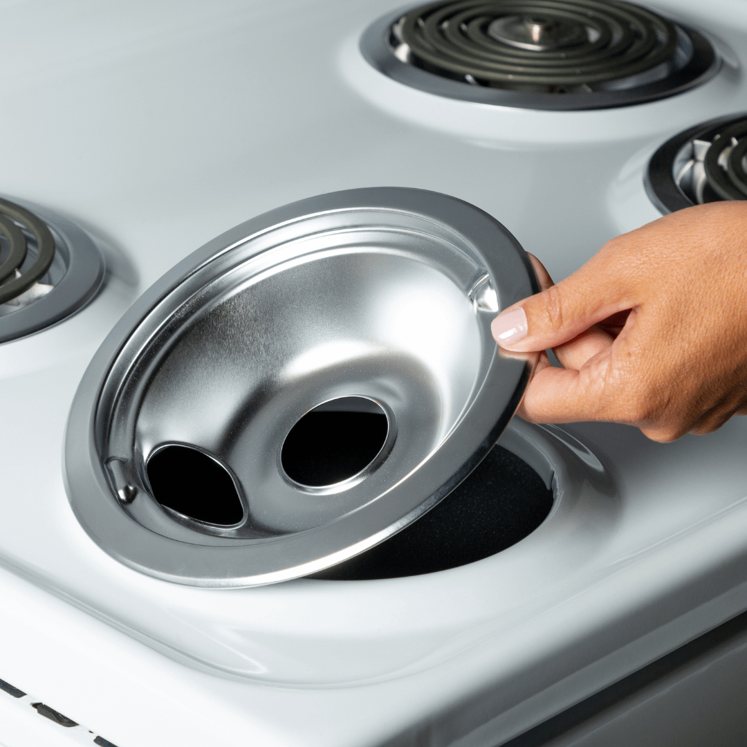 Ge Appliances WB31T10010 6 Inch Electric Range Burner Bowl Chrome