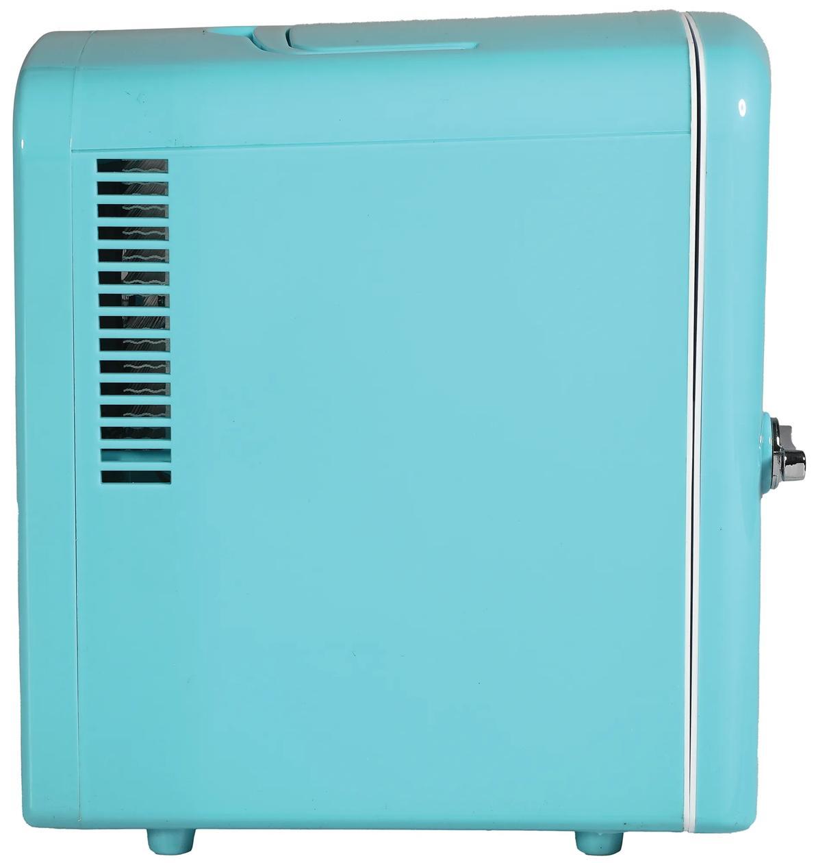 Frigidaire EFMIS229BLUE 6-Can Retro Mini Fridge Cooler - Blue