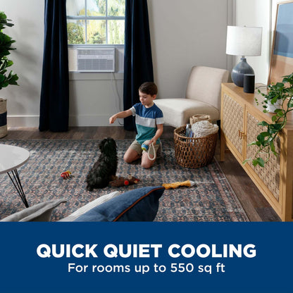 AHEK12AC GE® 12,000 BTU Smart Electronic Window Air Conditioner for Large Rooms up to 550 sq. ft.
