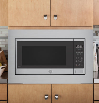 PCWK22U1WSS GE Profile™ 2.2 Cu. Ft. Built-In Sensor Microwave Oven