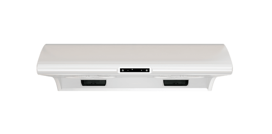 Zephyr AK2100BW Typhoon, UC, 30", Wht, 850 CFM, ACT