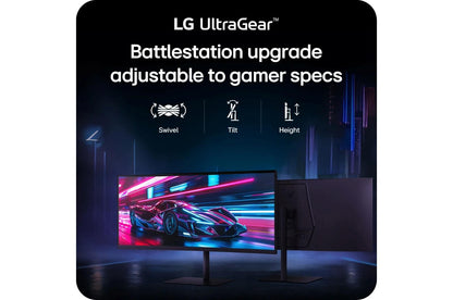 Lg 34G63DAB 34 Inch UltraGear™ WQHD 1440p 240Hz 1ms AMD FreeSync™ Premium Curved Gaming Monitor with USB Type-C PD 15W