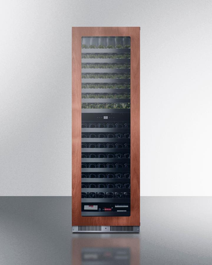 Summit SDHWC98PNR 24" Wide Dual Zone Wine Cellar (panel Not Included)