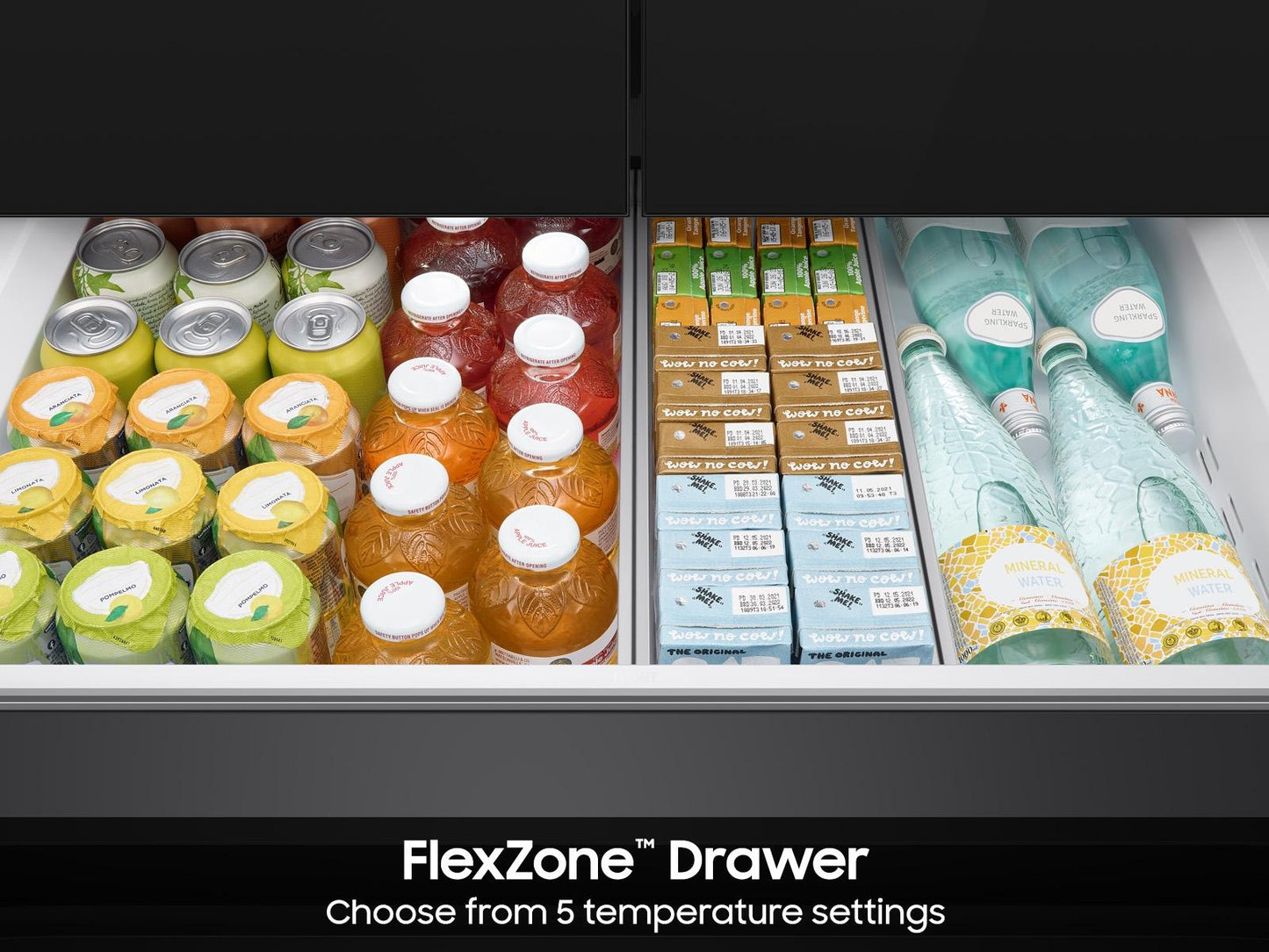 Samsung RF29BB86004M Bespoke 4-Door French Door Beverage Center™  Dual Ice Maker & Flex Zone™  29 cu.ft.