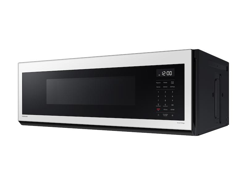 Samsung 1.1 cu. ft. Bespoke Smart SLIM Over-the-Range Microwave with 400 CFM Hood Ventilation, Wi-Fi