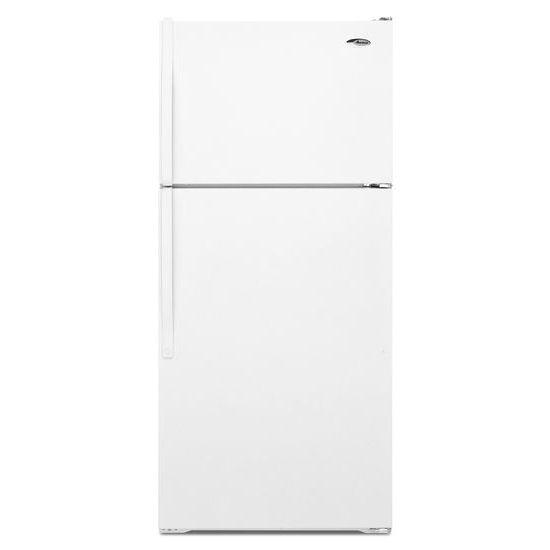 17.6 cu. ft. Top-Freezer Refrigerator with Wire Freezer Shelf - white