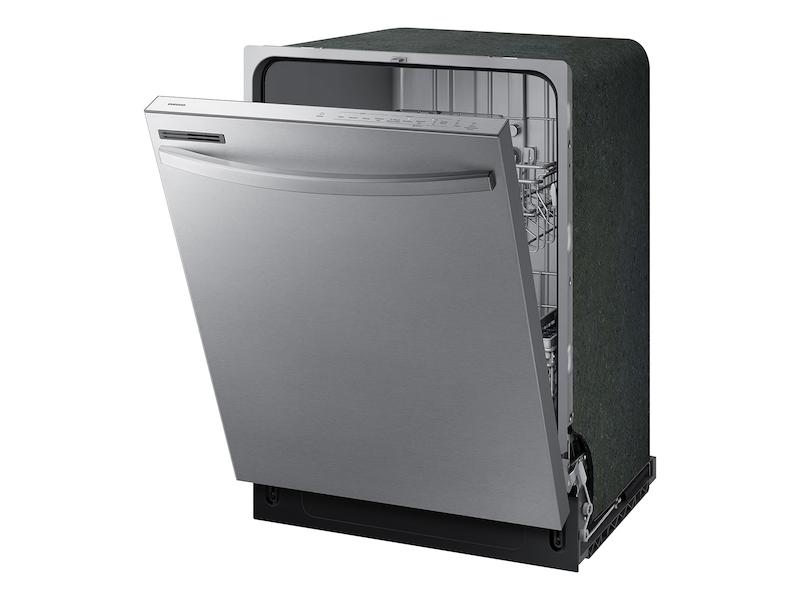 Samsung DW80CG4021SRAA Fingerprint Resistant 53 dBA Dishwasher with Height-Adjustable Rack in Stainless Steel