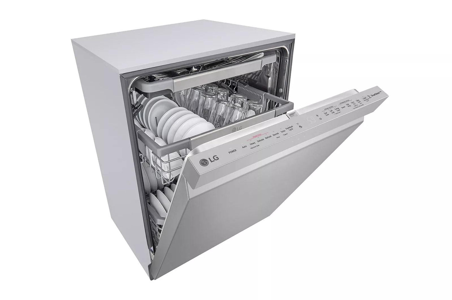 Lg LDP6810SS Top Control Smart Wi-Fi Enabled Dishwasher with QuadWash™ and TrueSteam®