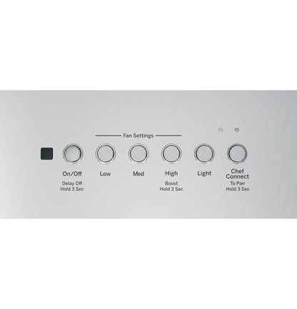 Cafe UVC7300SLSS 20" Custom Hood Insert w/ Dimmable LED Lighting