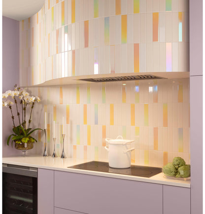 Cafe UVC9360SLSS 36" Smart Designer Custom Insert w/ Dimmable LED Lighting