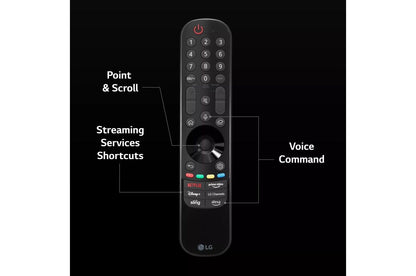 43QNED80TUC LG 43 Inch Class QNED80T Series 4K QNED TV with webOS 24