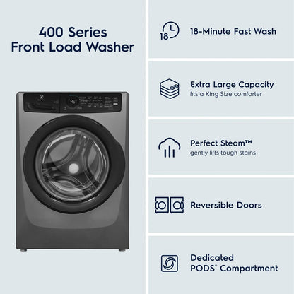 Electrolux ELFW7437AT Front Load Perfect Steam™ Washer with LuxCare® Wash - 4.5 Cu. Ft.