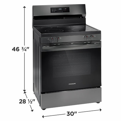 Frigidaire FCRE3083AD 30" Electric Range with Air Fry