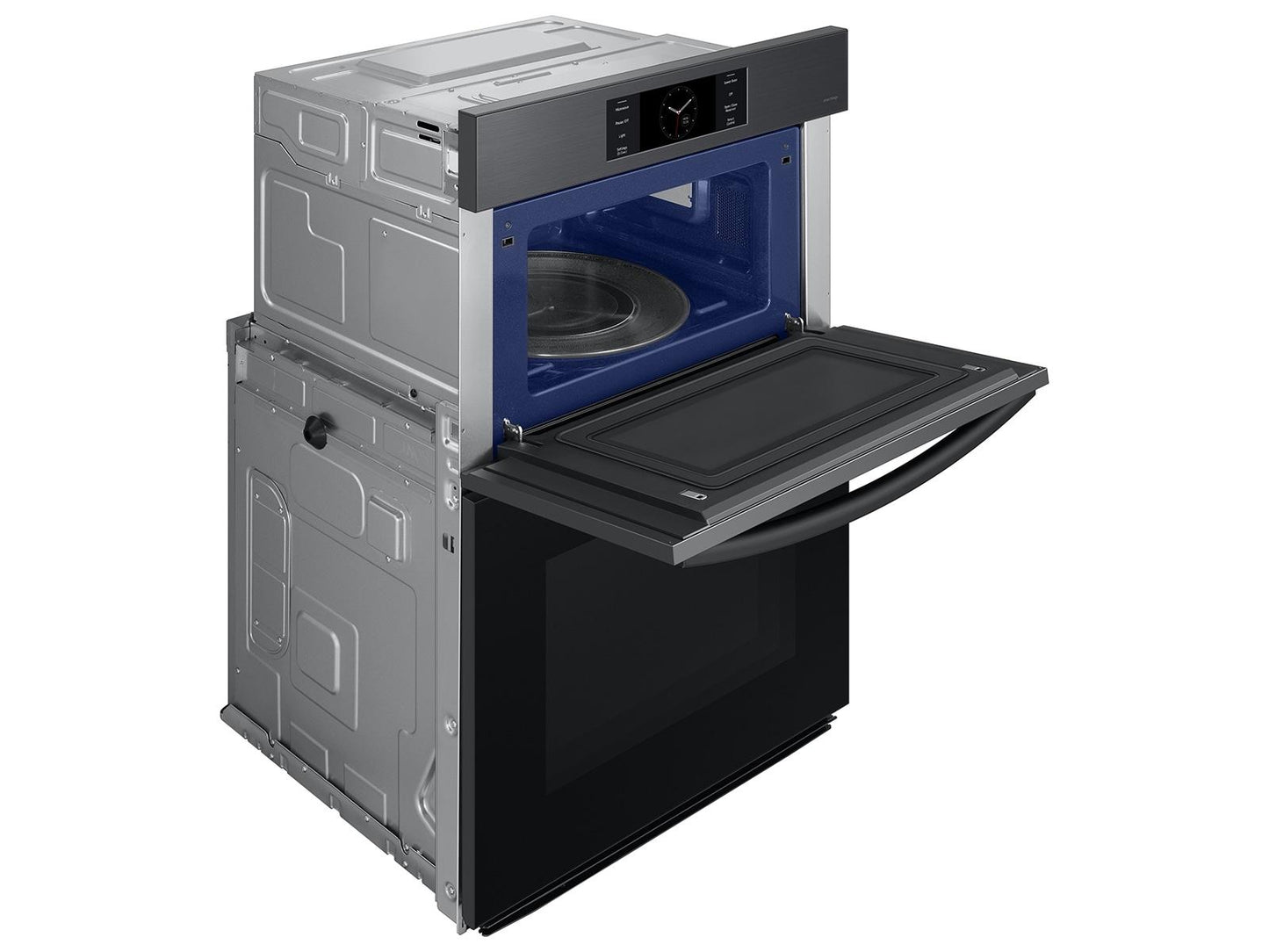 Samsung NQ70CG700DMT Bespoke Combi Wall Oven Dual Convection  Air Fry  1.9 cu.ft. & 5.1 cu.ft.