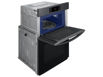 Samsung NQ70CG700DMT Bespoke Combi Wall Oven Dual Convection  Air Fry  1.9 cu.ft. & 5.1 cu.ft.