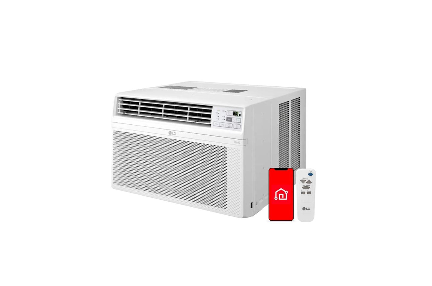 Lg LW1023ERSM 10,000 BTU Smart Wi-Fi Enabled Window Air Conditioner  Cools Up To 450 sq. ft.