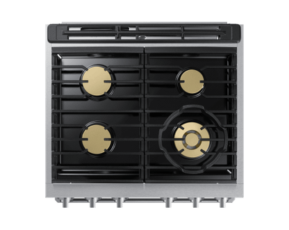 Dacor DOP30T940DS 30" Range, Silver Stainless, Natural Gas/Liquid Propane