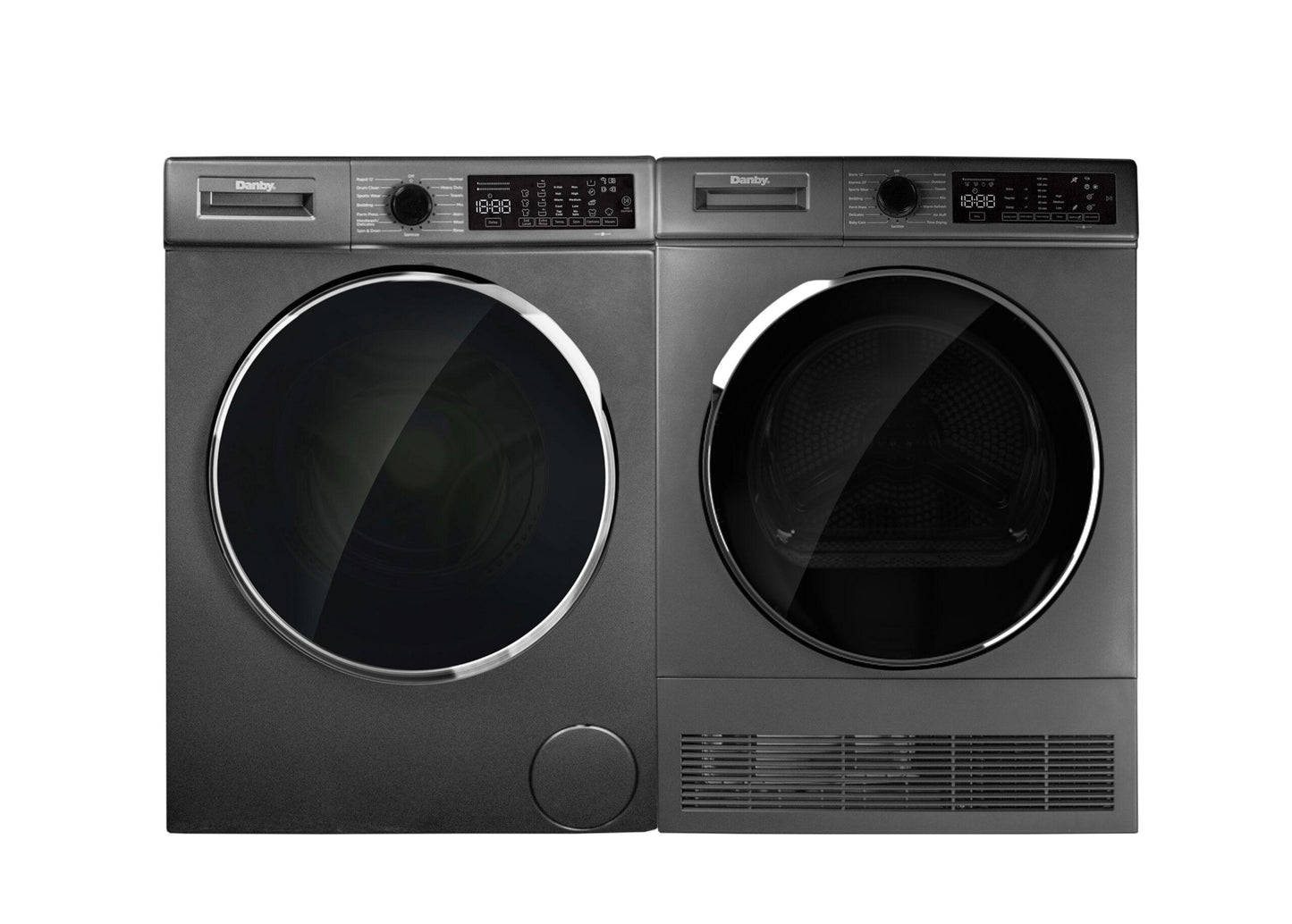 DWM022D1DSDB Danby 2.2 cu. ft. 24" Front Load Washing Machine