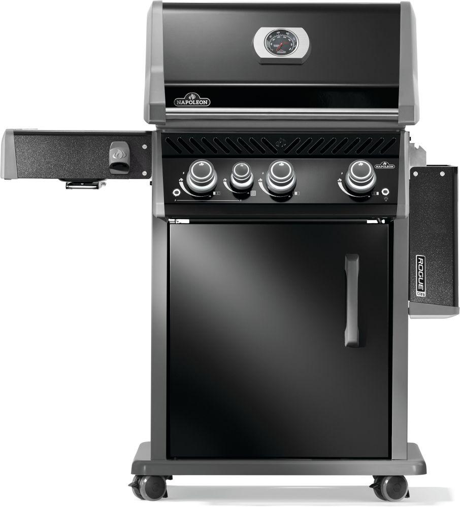 Napoleon Bbq RP425SIBNK2 Rogue PRO 425 SIB with Infrared Side Burner , Natural Gas, Black