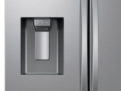 Samsung RF27CG5400SRAA 26 cu. ft. Mega Capacity Counter Depth 3-Door French Door Refrigerator with Four Types of Ice in Stainless Steel