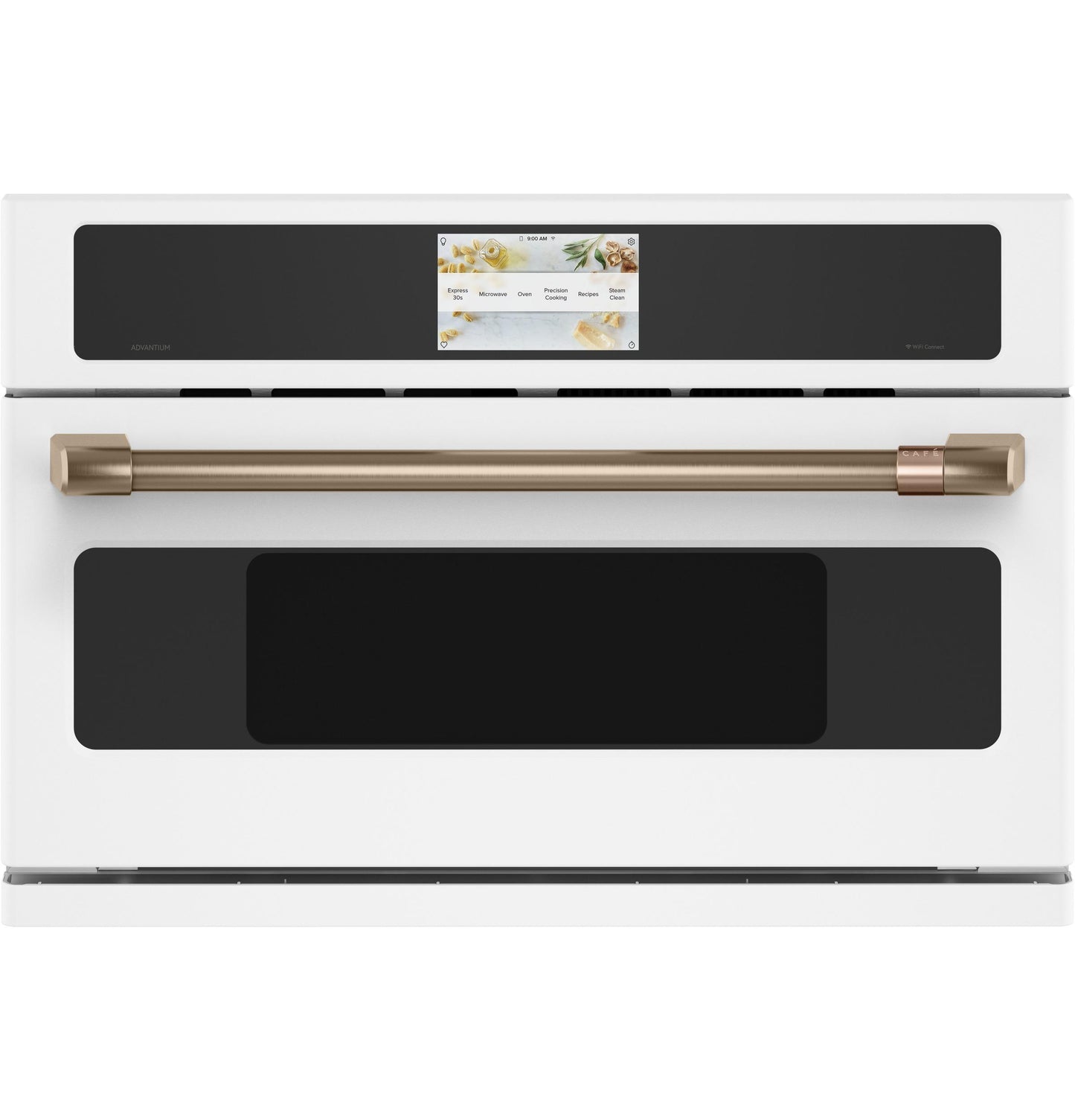 Cafe CSB923P4NW2 CAF(EBACK)™ 30" Smart Five in One Wall Oven with 240V Advantium® Technology