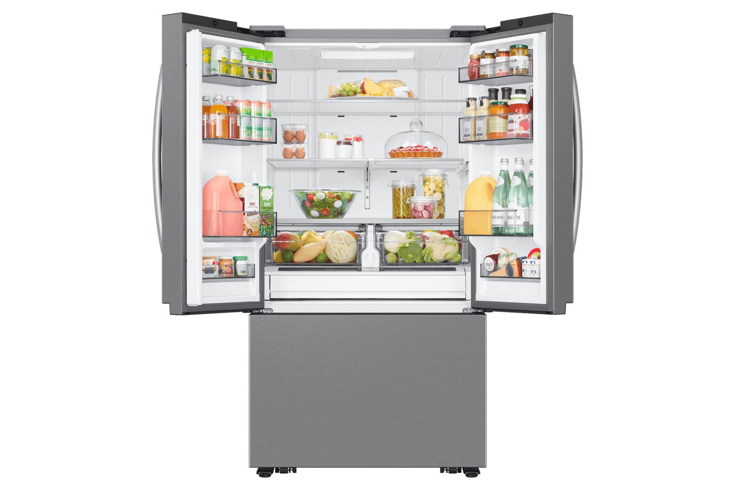 Samsung RF32CG5100SR Bespoke AI 3-Door French Door Mega Capacity  Dual Auto Ice Maker  32 cu.ft.