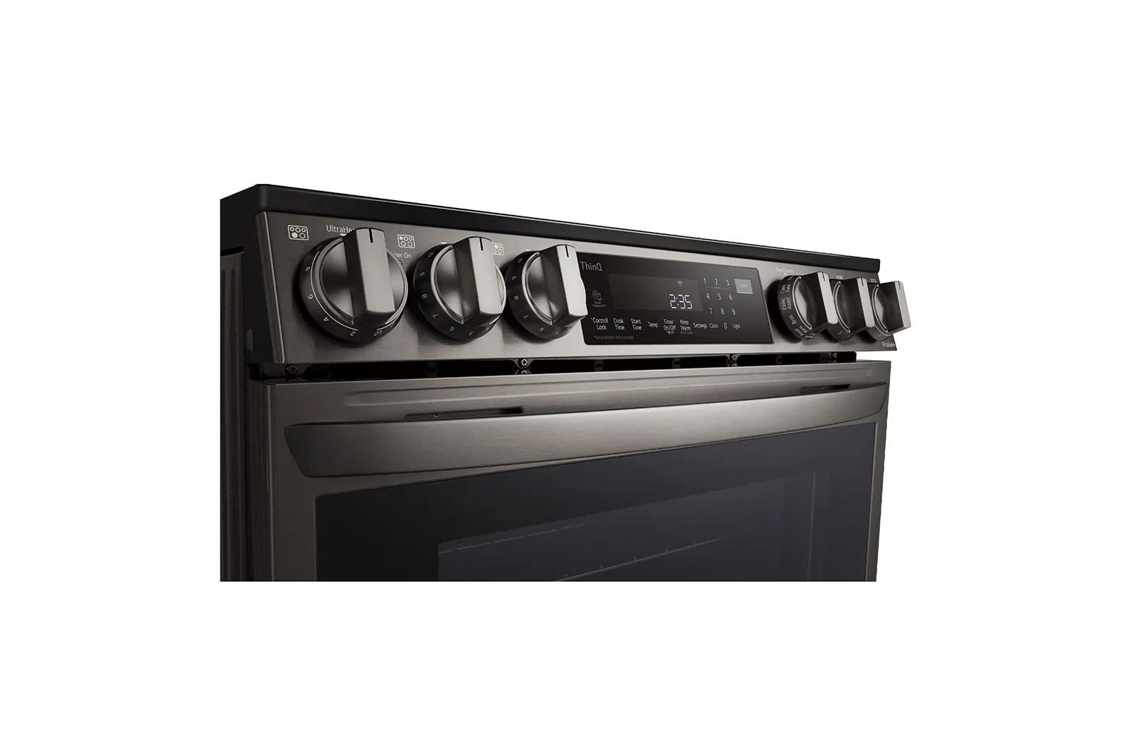 Lg LSEL6335DE 6.3 cu ft. Smart wi-fi Enabled ProBake Convection® InstaView® Electric Slide-In Range with Air Fry