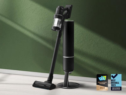 Samsung VS28C9762UK Bespoke Jet™ AI Cordless Stick Vacuum with All-in-One Clean Station® in Satin Black