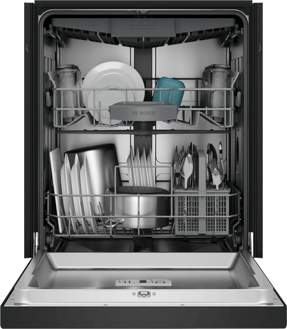 Bosch SHE43DM6N 300 Recessed Handle, 48 dBA, Standard 3rd Rack, PureDry - BL
