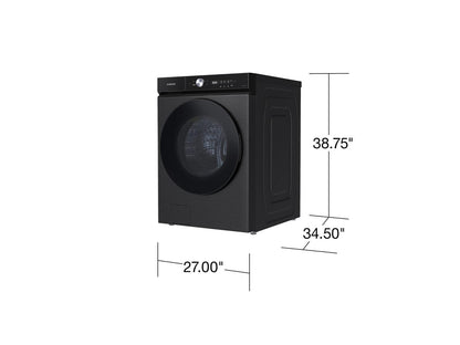 Samsung WF53BB8700AV Bespoke AI Front Load Washer Super Speed Wash  AI Smart Dial  5.3 cu.ft.