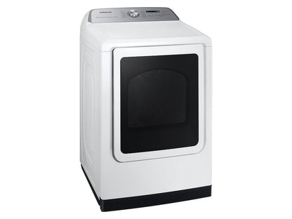 Samsung DVG54CG7150W 7.4 cu. ft. Smart Gas Dryer with Pet Care Dry and Steam Sanitize+ in White