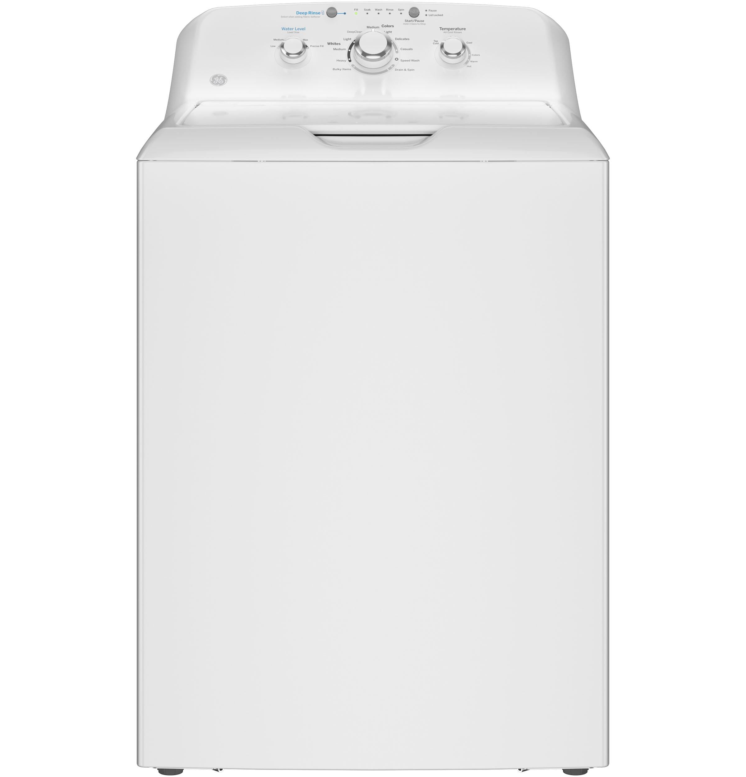 GTW325ASWWW GE® 4.0 cu. ft. Capacity Washer with Stainless Steel Basket and Water Level Control&#x200B;