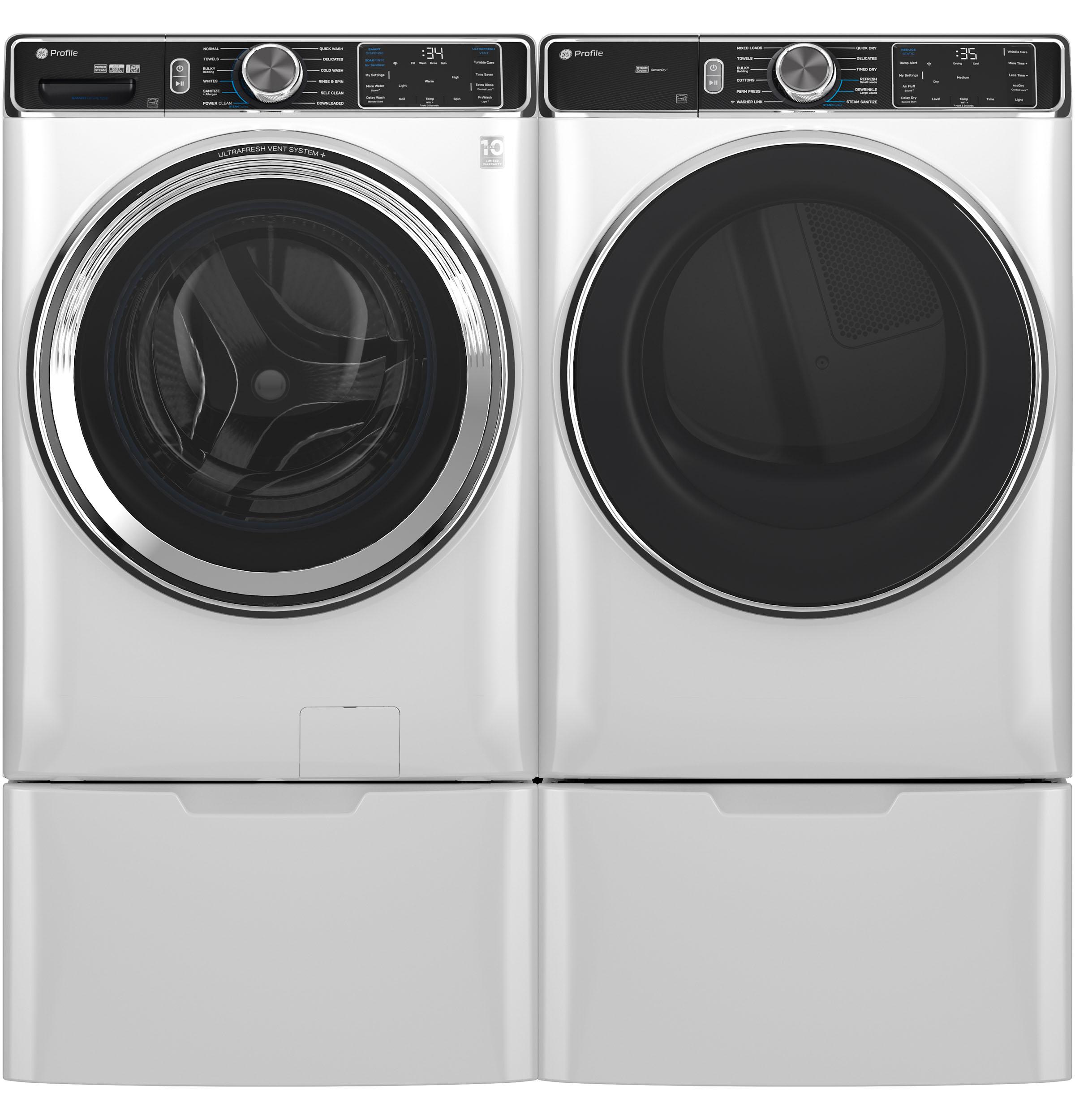 PFW870SSVWW GE Profile™ 5.3 cu. ft. Capacity Smart Front Load ENERGY STAR® Washer with UltraFresh™ Vent System+ with OdorBlock™