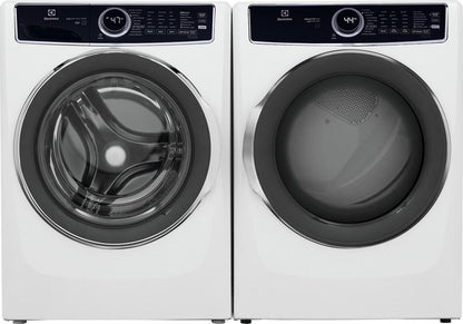 Electrolux ELFE7537AW Front Load Perfect Steam™ Electric Dryer with Predictive Dry™ and Instant Refresh - 8.0 Cu. Ft.