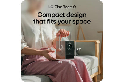 PU600U LG CineBeam Q 4K UHD Smart Portable Laser Projector PU600U (2026)