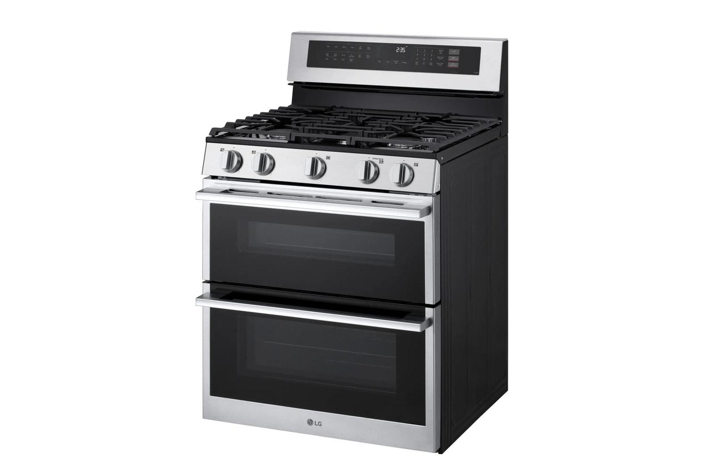 Lg LDGL6924Y 6.9 cu. ft. Smart Gas Double Oven Freestanding Range with ProBake Convection®, Air Fry & Air Sous Vide