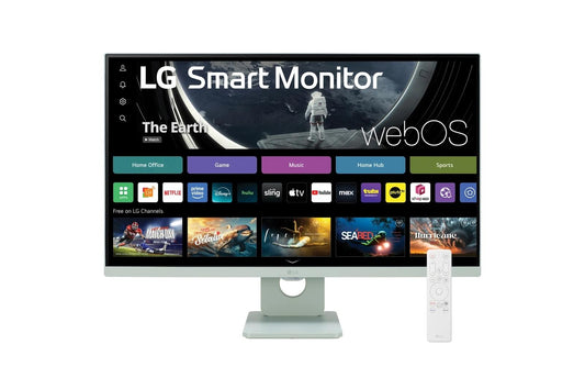 Lg 27SR50FG 27 Inch Full HD IPS Smart Monitor with webOS and Built-in Speakers