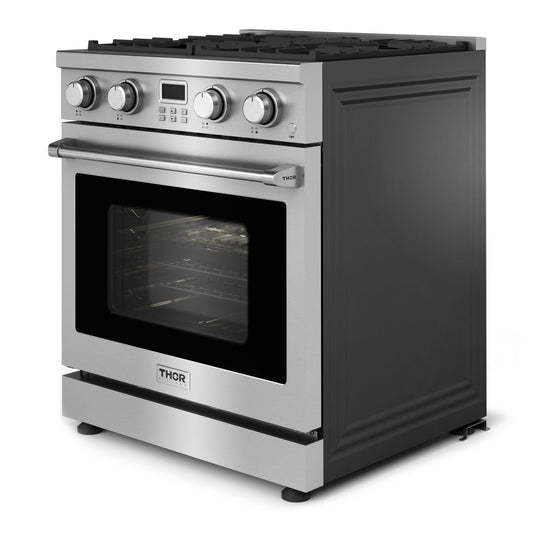 ARG30LP Thor Kitchen 30-inch Contemporary Professional Liquid Propane Range - Arg30lp