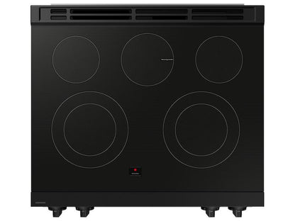 Samsung NSE6DG8100SR Bespoke 6.3 cu. ft. Smart Slide-In Electric Range with Precision Knobs in Stainless Steel