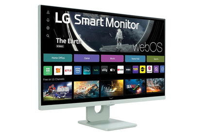Lg 27SR50FG 27 Inch Full HD IPS Smart Monitor with webOS and Built-in Speakers