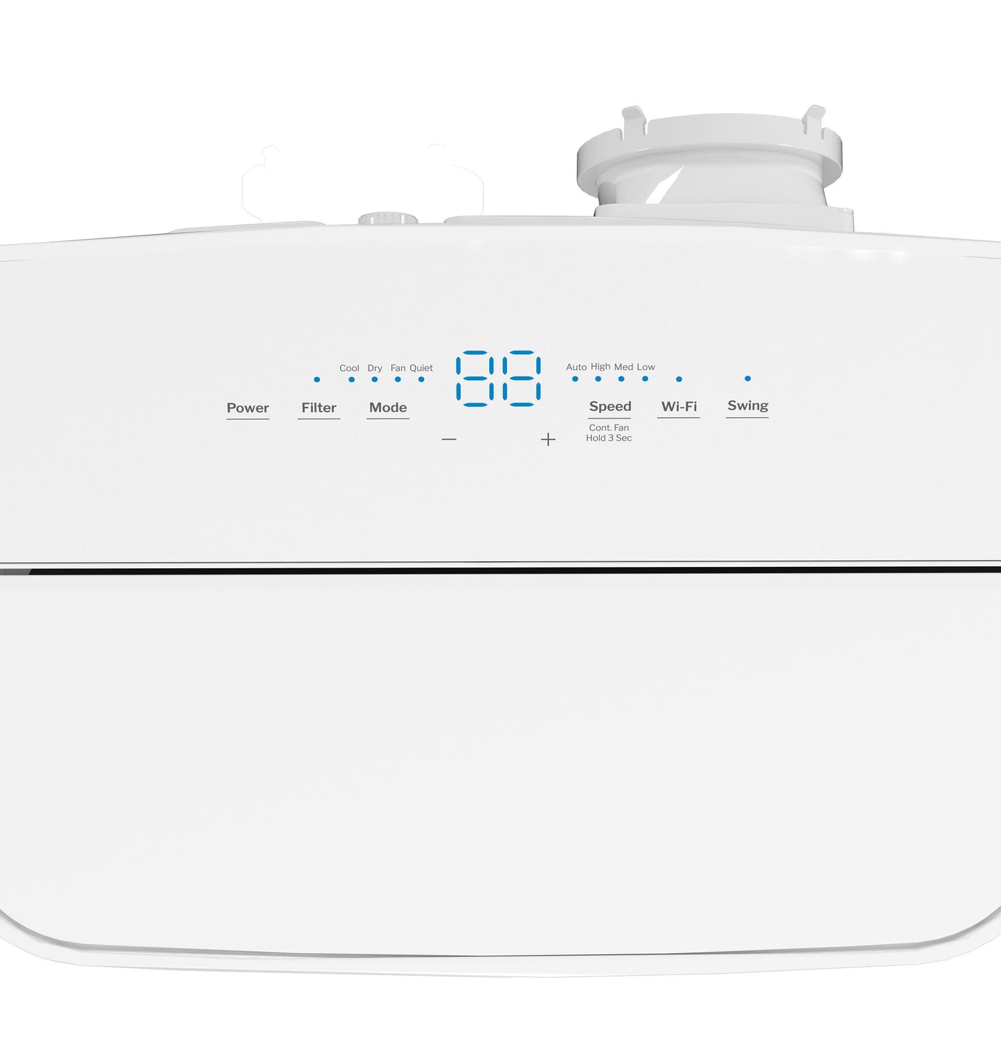 APHS07WWF GE® 7,000 BTU DOE SACC Portable Air Conditioner for Medium Rooms up to 300 sq. ft.