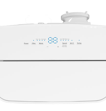 APHS08WWF GE® 8,000 BTU DOE SACC Portable Air Conditioner for Medium Rooms up to 350 sq. ft.
