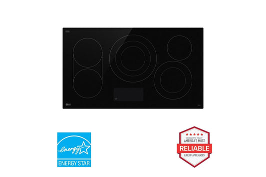Lg CBEW3617BE 36" Electric Cooktop with UltraHeat™ 3.6kW Element