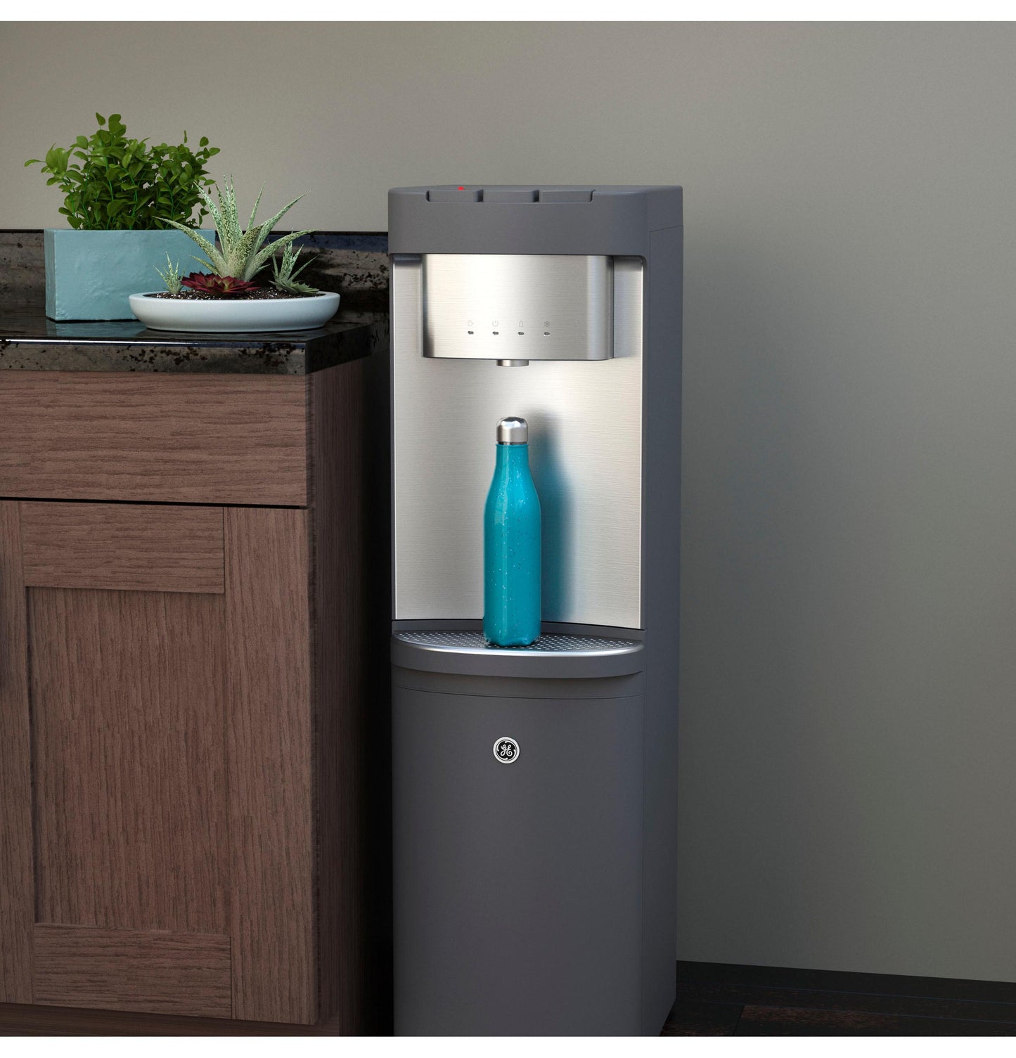GXCF18P GE® Bottom-Loading Tri-Temperature Water Dispenser