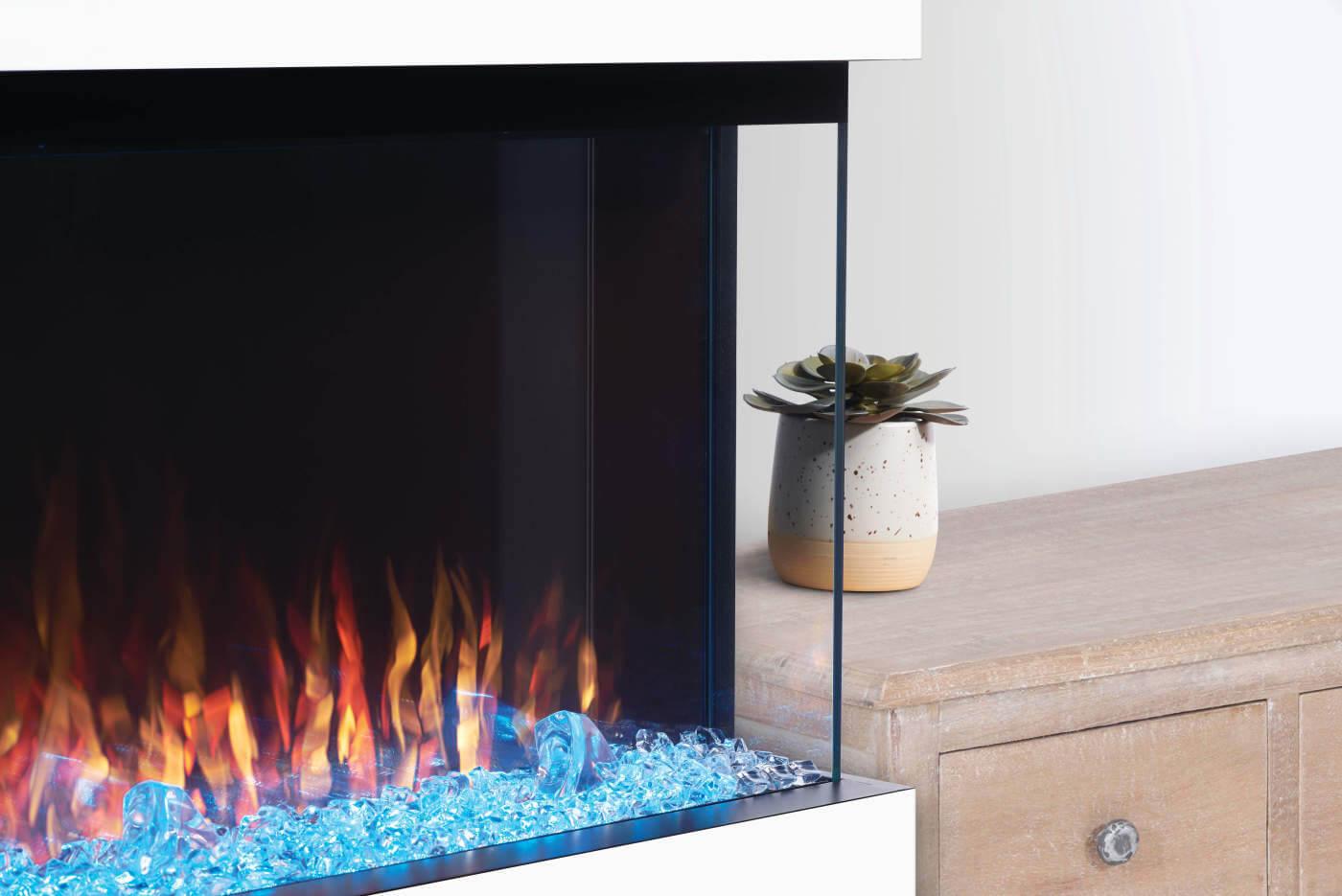 Napoleon Bbq NEFB50H3SV Trivista Primis 50 Three-Sided Built-in Electric Fireplace