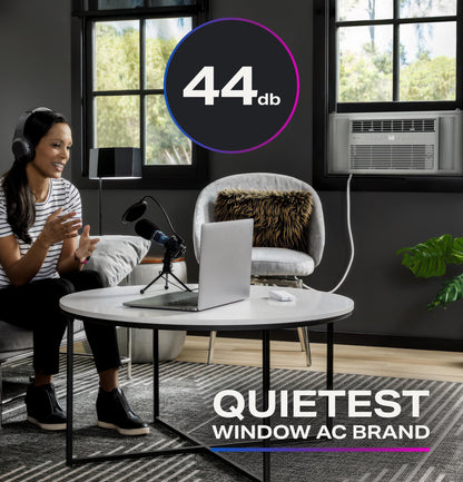 PWJV14WWF GE Profile™ 14,000 BTU Inverter Smart Ultra Quiet Window Air Conditioner for Medium Rooms up to 700 sq. ft.