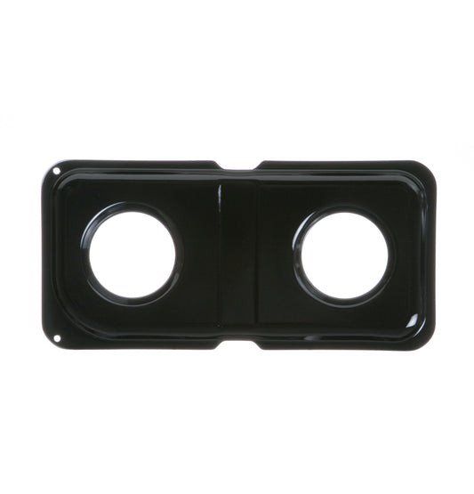 Ge Appliances WB34K10010 Gas Range Double Drip Pan - Left - Black Porcelain