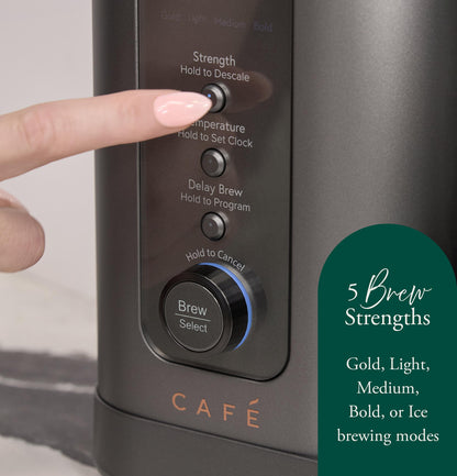 Cafe C7DGB11ZD5 CAF(EBACK)™ Specialty Drip Coffee Maker with Glass Carafe
