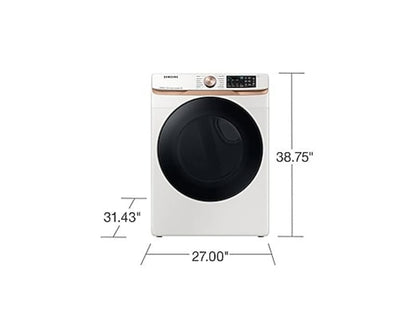 Samsung DVG50BG8300E Front Load Gas Dryer Steam Sanitize+  Sensor Dry  7.5 cu.ft.