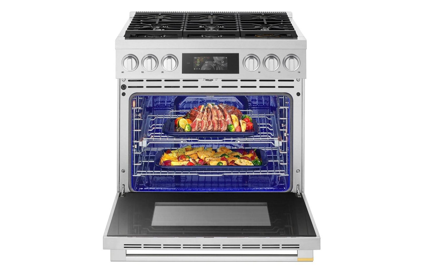 LPGU6319Y LG SIGNATURE 6.3 cu. ft. Smart Gas Slide-In Pro Range with Dynamic ProBake Convection®, Air Fry, Air Sous Vide and Roast Mode
